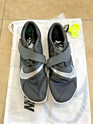 Nike Men s 10.5 Zoom Rival Track & Field Jumping Spikes Black/Silver DR2756-001
