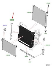 Condensateur Land Rover DEFENDER