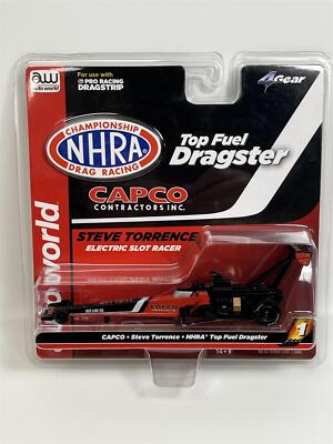 Capco Steve Torrence NHRA Top Fuel Dragster HO Scale Slot Car Auto World SC370-1