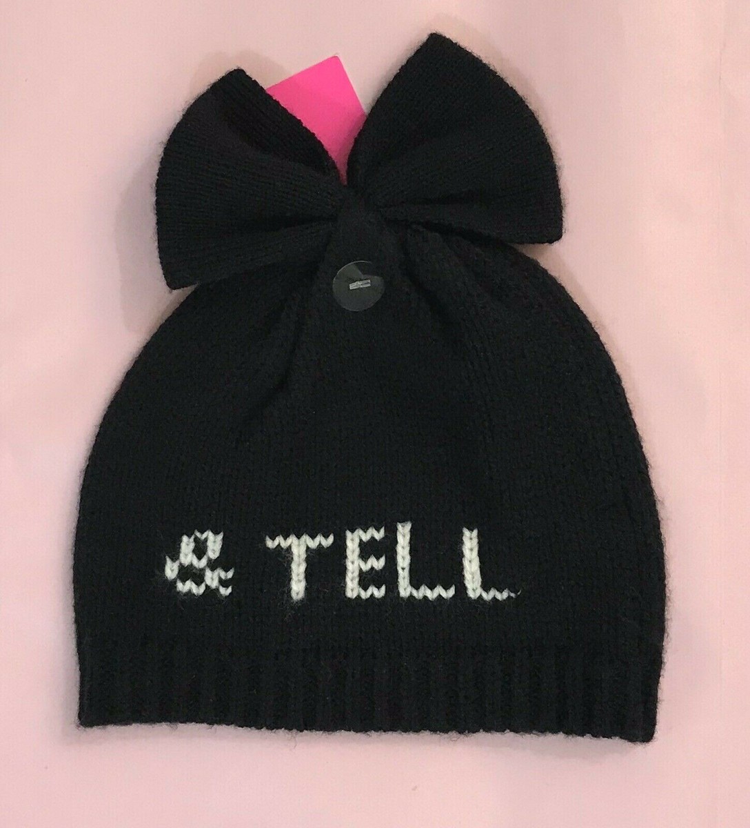 NWT BETSEY JOHNSON KISS and Tell Beanie Betsy Johnson turban beanie women main image 3