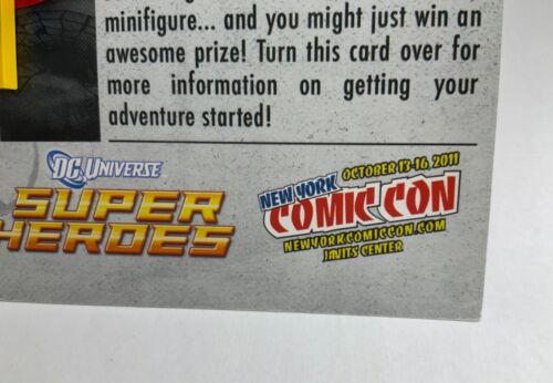 Lego Superman New York Comic-Con 2011 Exclusive comcon 017-1 good condition - Picture 5 of 17