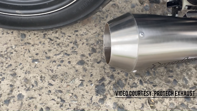 2-1 Exhaust Pipes Muffler Fit Harley-Davidson Dyna Super Glide