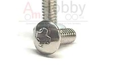Tamiya 2x5mm Truss Screw 94802 (10 Pcs.), (Scania/King/Grand/Knight Hauler/MAN)