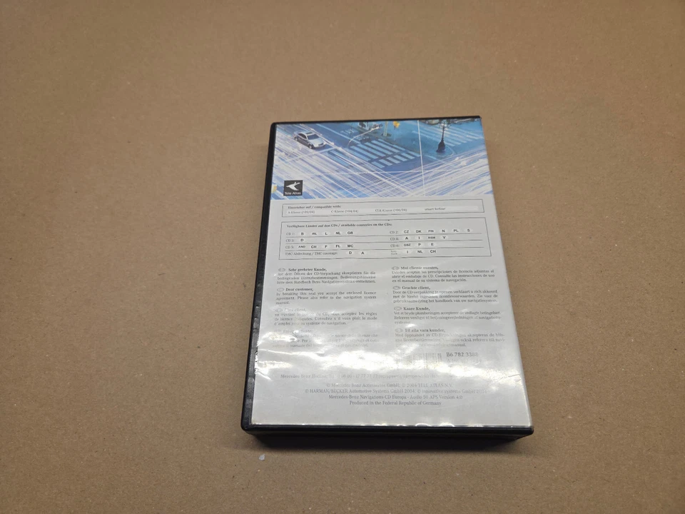 Navigation Europa 4.0 6 CD Europa Mercedes A B Klasse W169 W245 A1698271759 - Bild 4 von 4