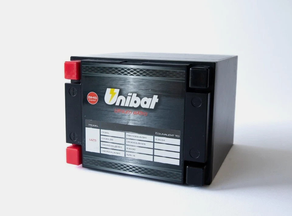 BATERÍA UNIBAT LITIO POLARIS HONDA 2000 2400 Prowler 720CCA 12V 12AH ULT5 Foto 4 de 4