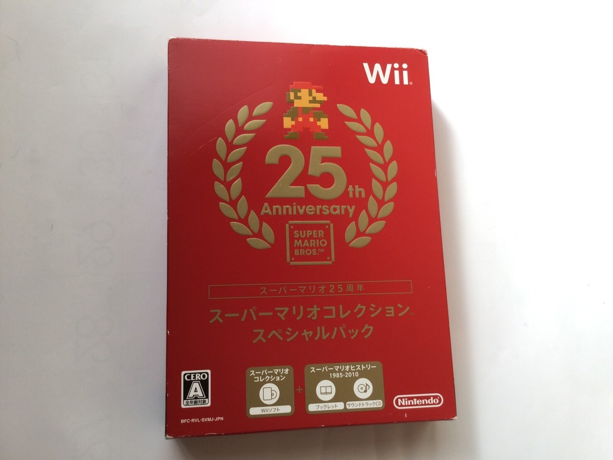 Nintendo Super Mario Bros 25th Anniversary 4-in-1 wii game