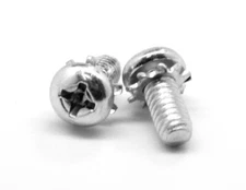 M3 x 0.50 x 6 Machine Screw SEMS Phil Pan Hd External Tooth Lockwasher Stainless