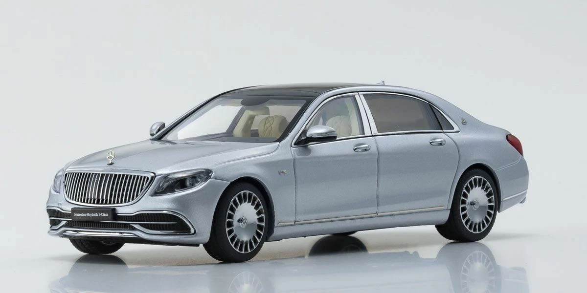 ALMOST REAL 1/43 scale Mercedes Maybach S Class 2019 Iridium Silver  [AL420113]