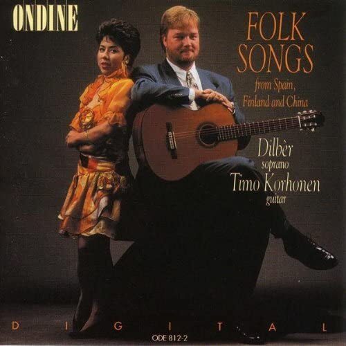 Dilber Folk Songs for Soprano and Guitar from Spain, Finland & China (CD)