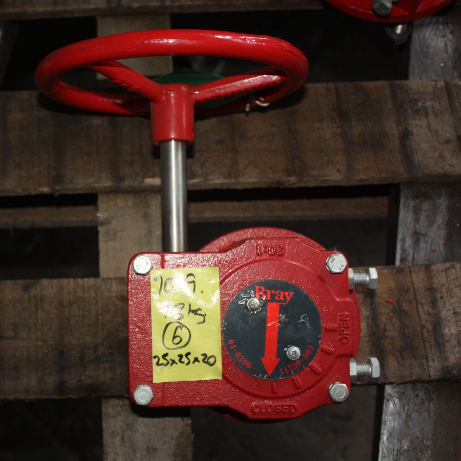 BRAY CONTROLS 301 Manual Gear Box Actuator 04030011250001 eBay