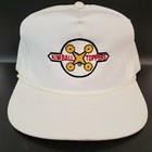 VTG 90s Snapback Hat ☆ KIMBALL TOPPERS ☆ Citrus Farming Trucker SANTA PAULA, CA