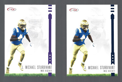 2025 SAGE Purple & Blue Low Series #68 J. Michael Sturdivant UCLA Bruins Card