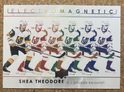 2021-22 Upper Deck Electromagnetic Shea Theodore #EM-26 Vegas Golden Knights