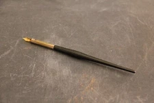 Eagle Pencil Co with 14k Durium Tip Fountain Pen wood handle used wear tear