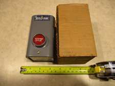 SQUARE D 9001-B33, STOP PUSH-BUTTON STATION, ...