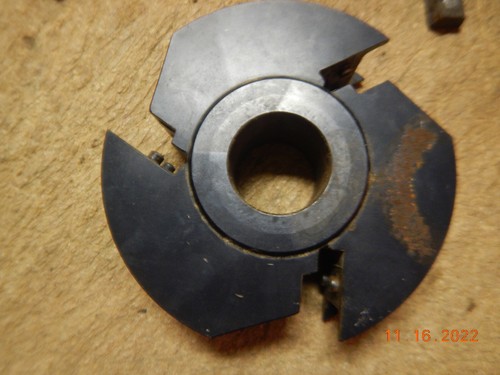 LEITZ MOLDING MOLDER PLANER HEAD 1.5" 1-1/2" ARBOR BORE CUTTER-HEAD - Picture 5 of 12