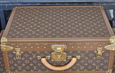 MINT Louis VUITTON Monogram ALZER 55 Hard Case Trunk Suitcase