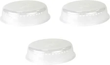 Chef Craft Clear Microwave Cover 10-Inches Diameter BPA FREE (3-Pack) 3-Pack