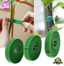 1 pc Reusable Adjustable Garden Fabric Plant Strap with Hook and Loop Design