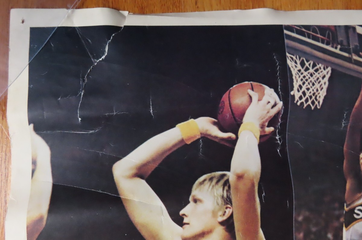 Vintage 1979 SEATTLE SUPERSONICS World Champions 23x35 Poster