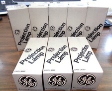 8- NOS VTG. GENERAL ELECTRIC PROJECTION LAMP BULB CTT/DAX