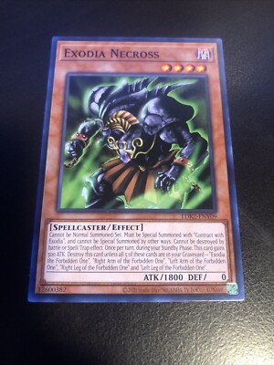 YUGIOH - Exodia Necross - LDK2-ENY09  - Common - Unlimited Ed. - NM/M