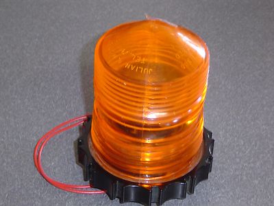 NEW Original Orange Skee Ball Scoring Top Beacon Light with Black Plastic Ring 
