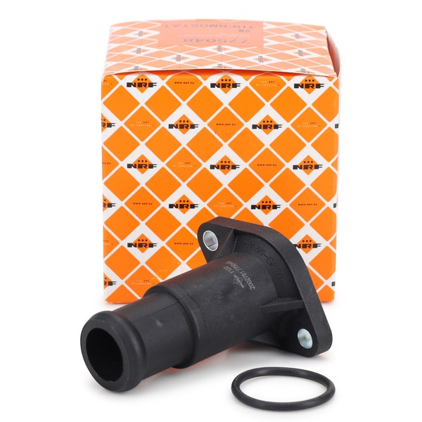 NGR ThermostatgehäUse + Dichtung FüR VW Golf 2 3 Passat B3/B4 Audi A6 C4 1.8 2.0-image