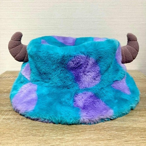 Monsters Inc Tokyo Disney Resort Sulley Sully Ears Fluffy Bucket Hat