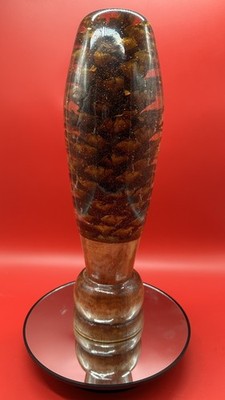 Museum-Quality  Wood & Resin Art Sculpture One-of-a-Kind Luxury Statement Piece