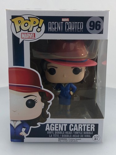Funko POP! Televisión Marvel's Agents of SHIELD Agent Peggy Carter #96 DAÑADO - Imagen 1 de 14