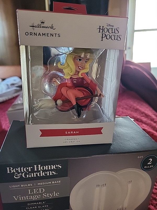 NEW Hallmark Hocus Pocus Sarah Sanderson Sister Disney Ornament 2025 NIB