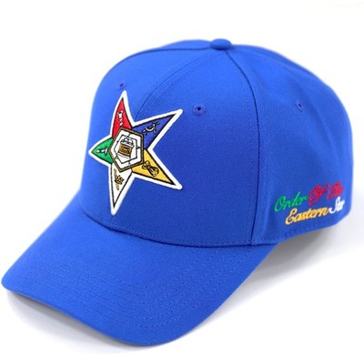 Big Boy Eastern Star Divine S145 Crest Ball Cap [Royal Blue - Adjustable]