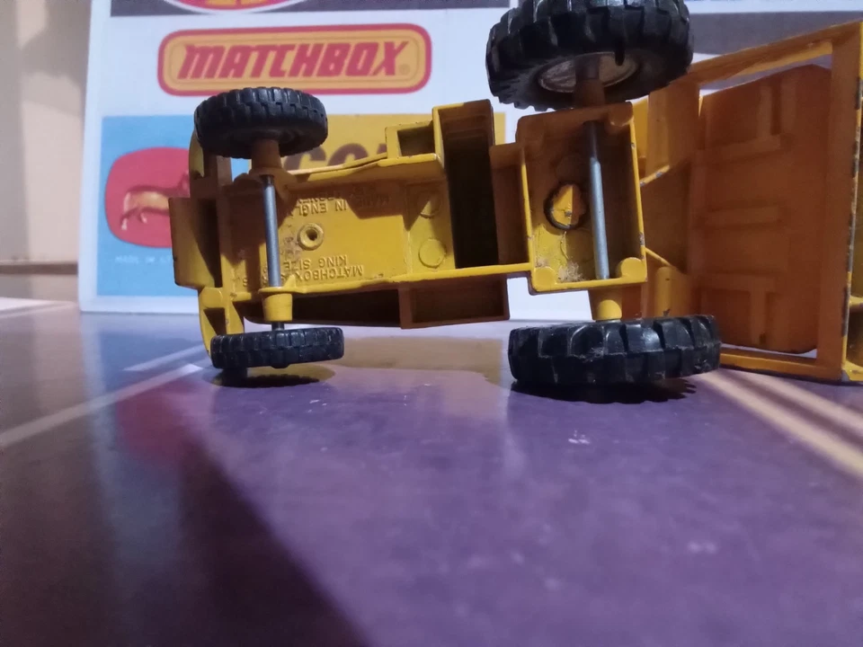 Matchbox King Size #7 Curtis Wright Rear Dumper - Image 2 of 4