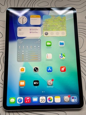 iPad Pro 11'' (2. Generation) Silber Wifi + 4G mit leichtem Displayschaden