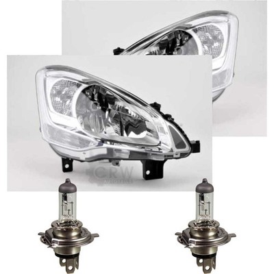 Halogen Scheinwerfer Set für Citroën Berlingo B9 1.6 HDi 90 Bj.08-20 Bj.10-20