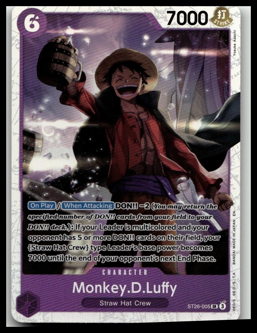 Starter Deck 26: PURPLE/BLACK Monkey.D.Luffy #ST26-005 Monkey.D.Luffy (ST26-005)