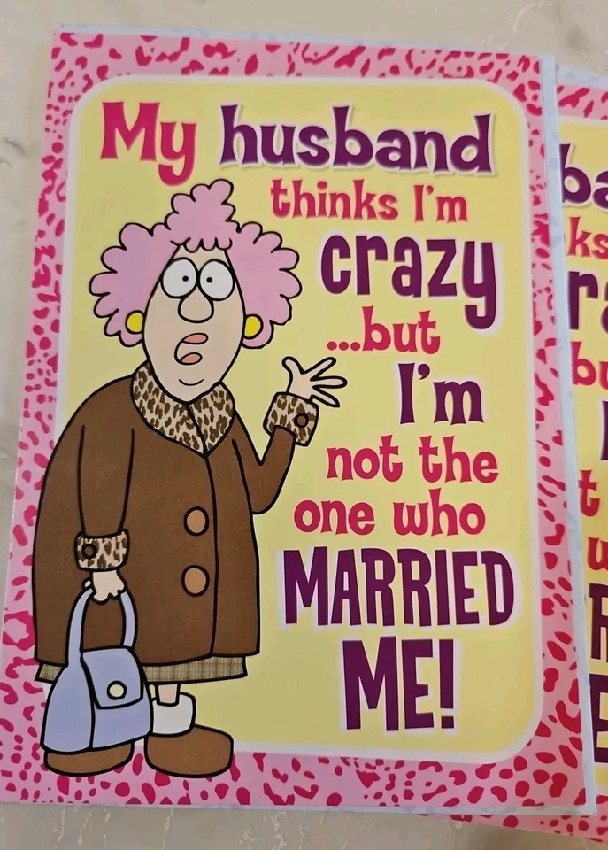 Aunty Acid Anniversary Funny Humor Leanin Tree Greeting Card (10) - Image 4 of 4