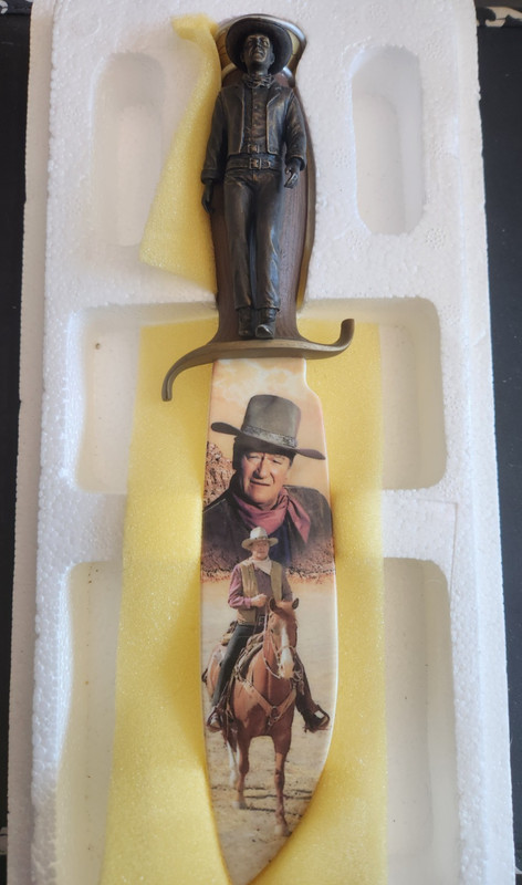 Bradbury Exchange First Issue John Wayne knife-C2687