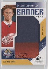 2017-18 SP Game Used Banner Year Draft 2015 Evgeny Svechnikov #BD15-ES z3c
