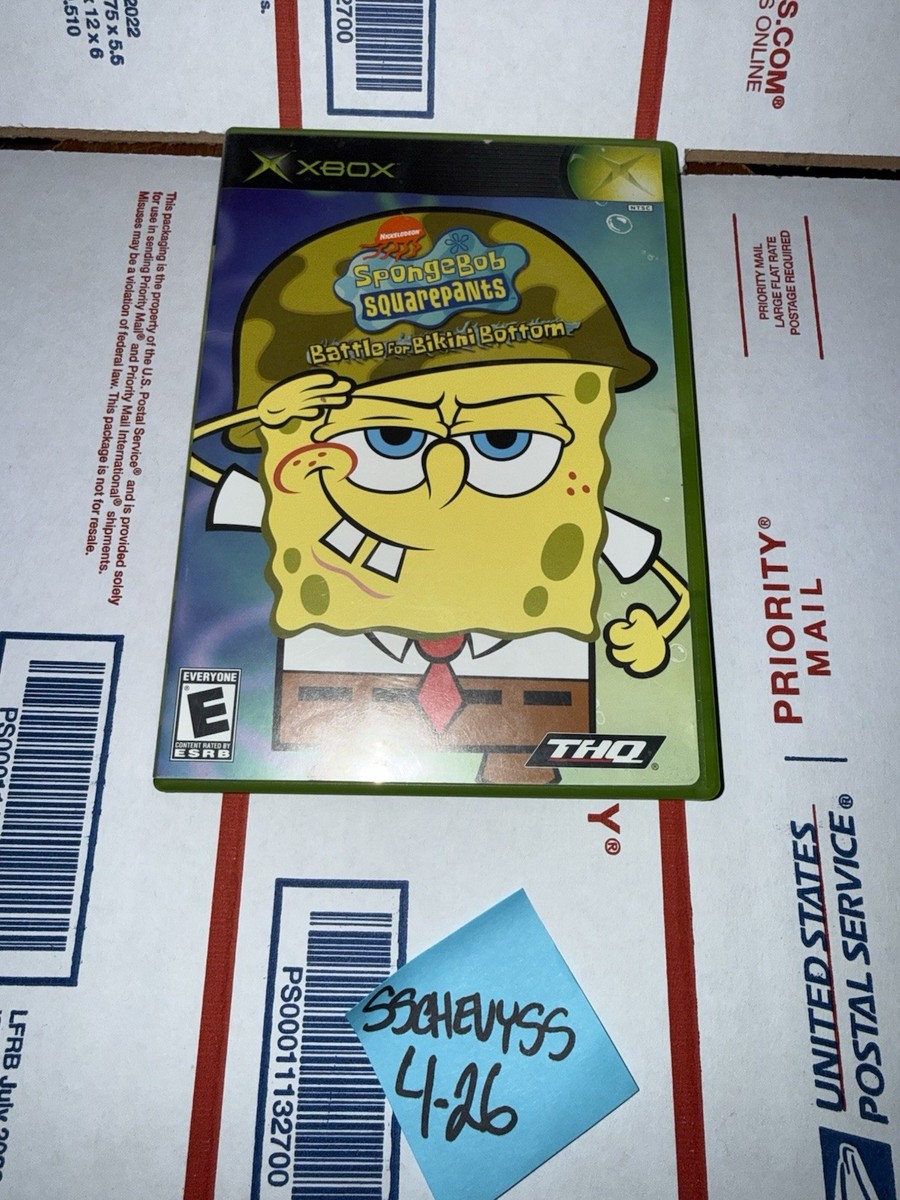 SpongeBob SquarePants: Battle for Bikini Bottom (Xbox, 2003