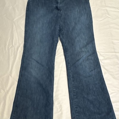 Express Design Studio Editor Blue Flare Jeans