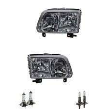 Halogen Scheinwerfer Set H7/H1 für VW Polo Variant inklusive Lampen