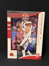 2018 Panini Rookies & Stars Baker Mayfield Rookie Card RC Browns Buccaneers. rookie card picture