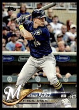 2018 Topps Hernan Perez Milwaukee Brewers #455
