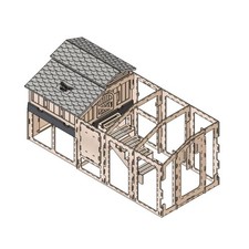 Standard Coop Run Standard Chicken Coop, Stand and Stairs Sold Separately 