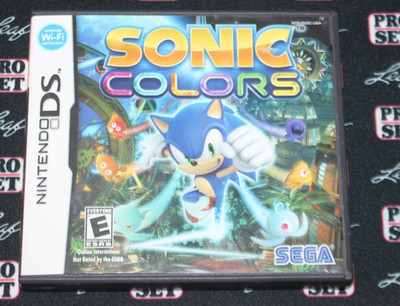 Sonic Colors (Nintendo DS, 2010) Complete CIB - Tested - Authentic
