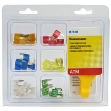 Bussmann NO.43 5 to 30A 32V dc Plastic Fast Acting Fuse Bonus Kit