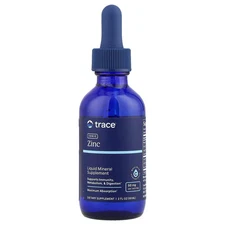 Trace Minerals Research Ionic Zinc 50 mg 2 fl oz 59 ml Allergen-Free,