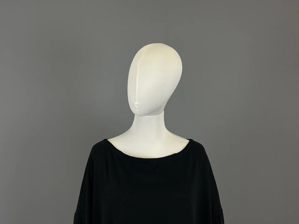 Blusa túnica camisa ALLSAINTS negra Lagenlook de gran tamaño manga larga talla L Foto 3 de 4